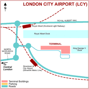 map-london-city-airport